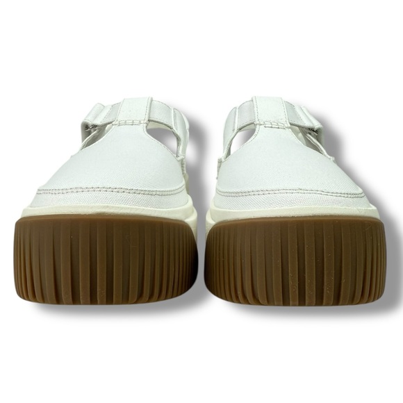 UGG EZ-DUZZIT T-Strap Platform Mary Jane Sneakers White Size 8.5 Preppy Coquette - Picture 8 of 16